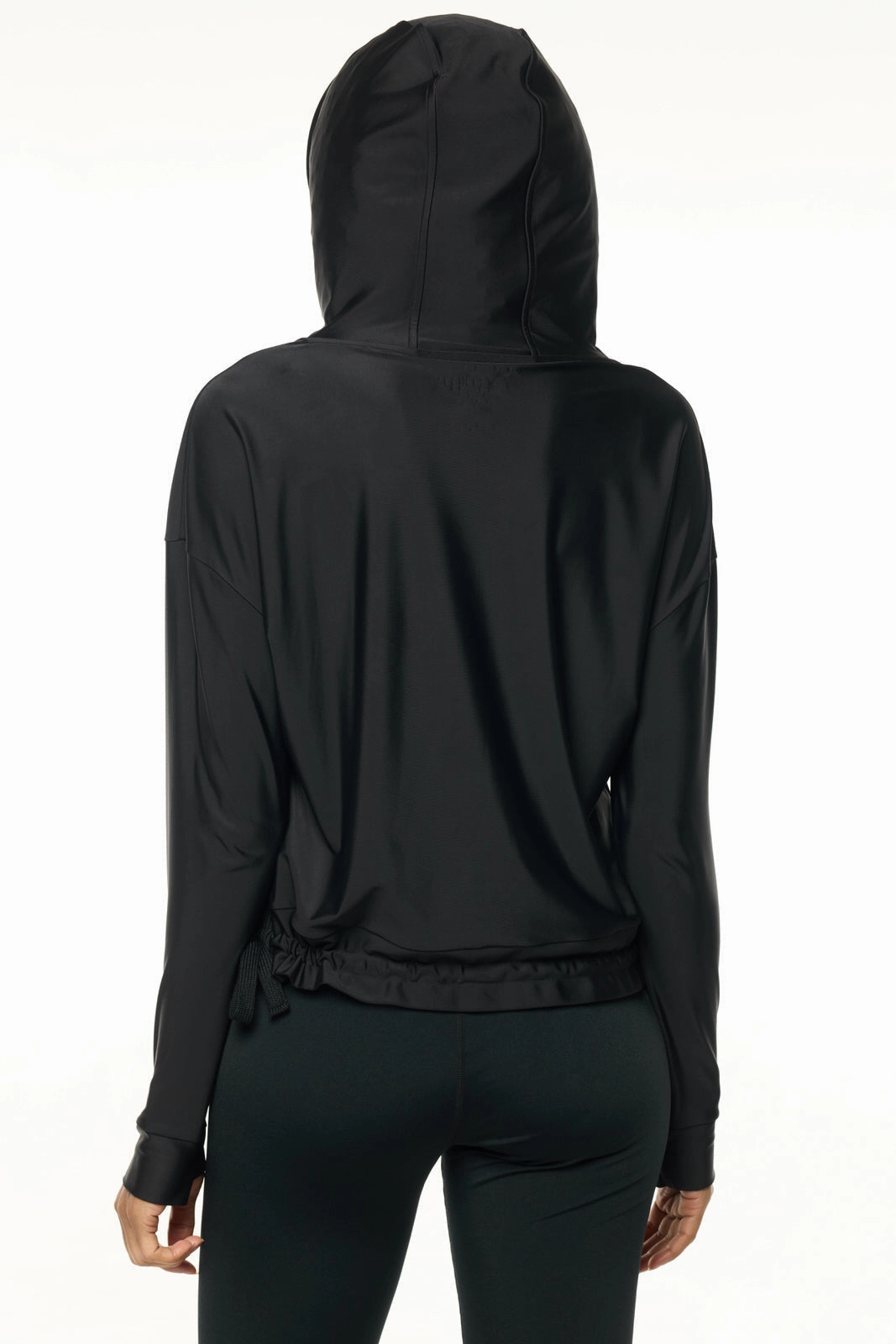 Women's Waikal Swim Hoodie | Black