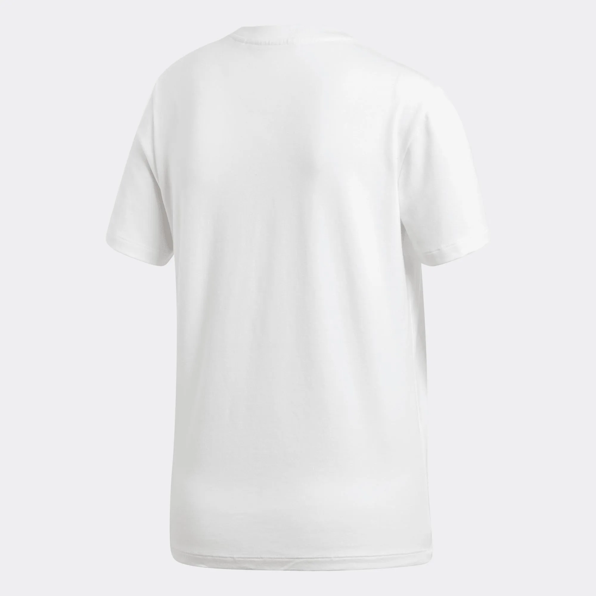 Womens Adidas Originals Trefoil Tee Shirt In White Black