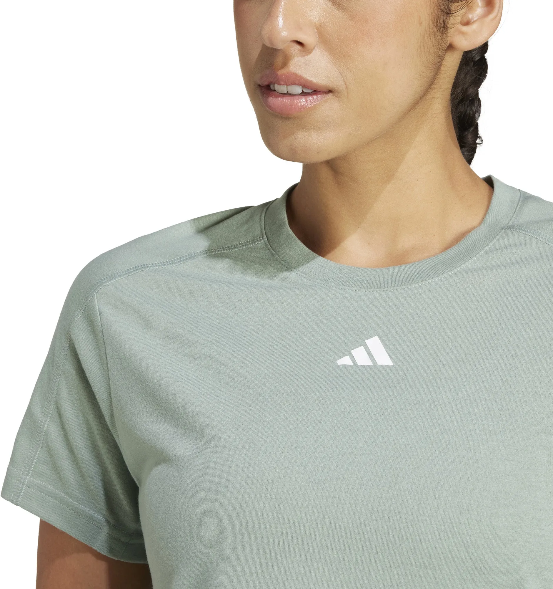 Women's AEROREADY Train Essentials Minimal Branding Crewneck T-Shirt