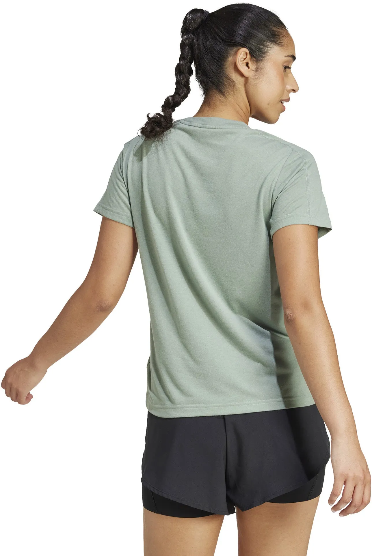 Women's AEROREADY Train Essentials Minimal Branding Crewneck T-Shirt