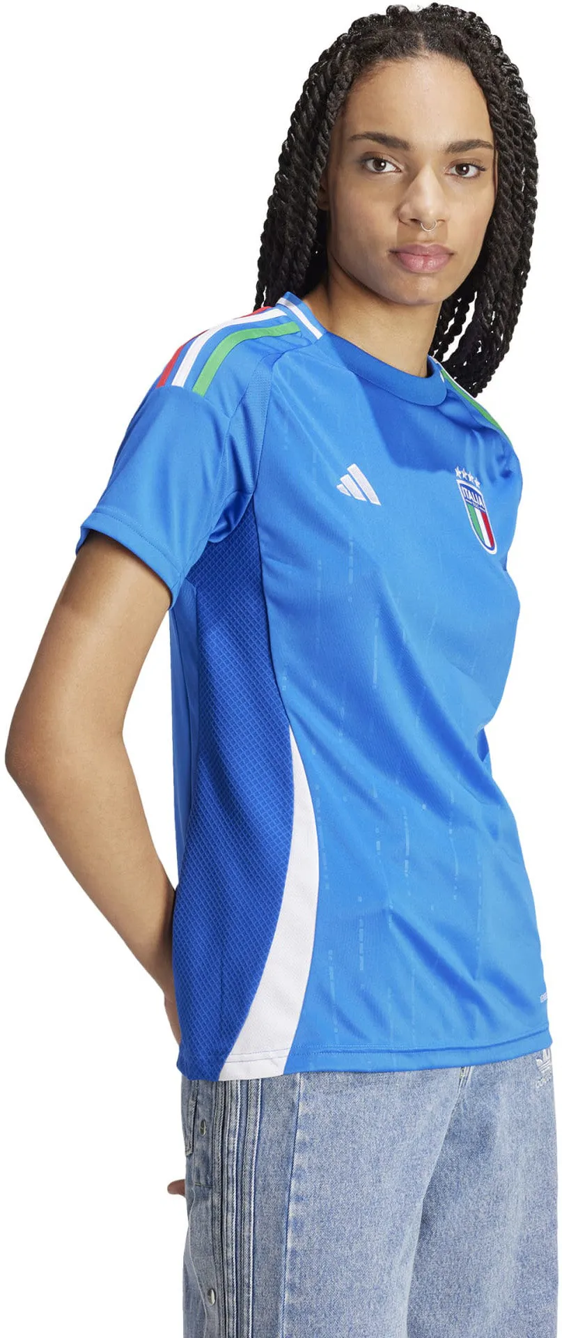 Women's Italy 2024 Home Soccer Jersey