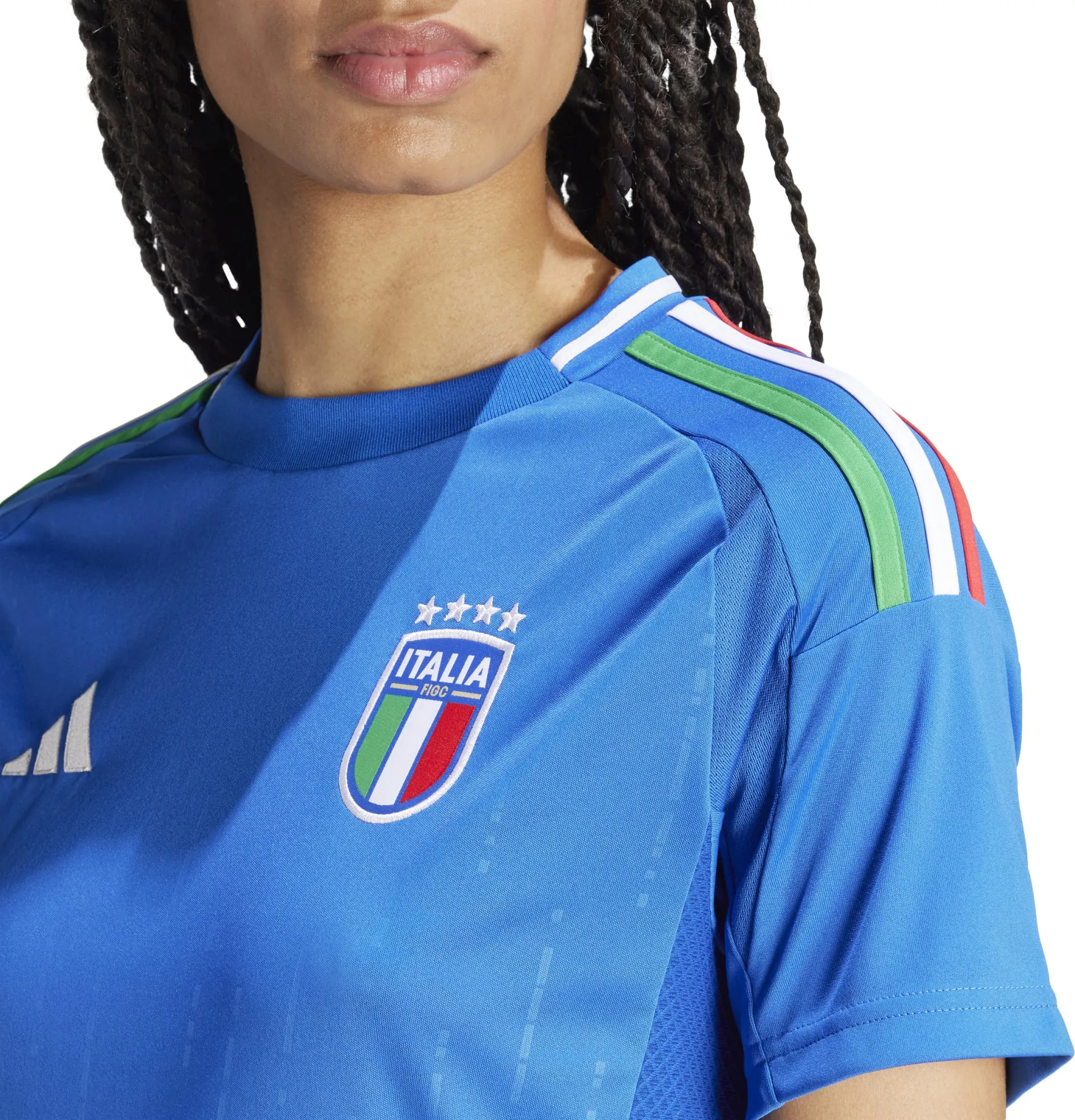 Women's Italy 2024 Home Soccer Jersey