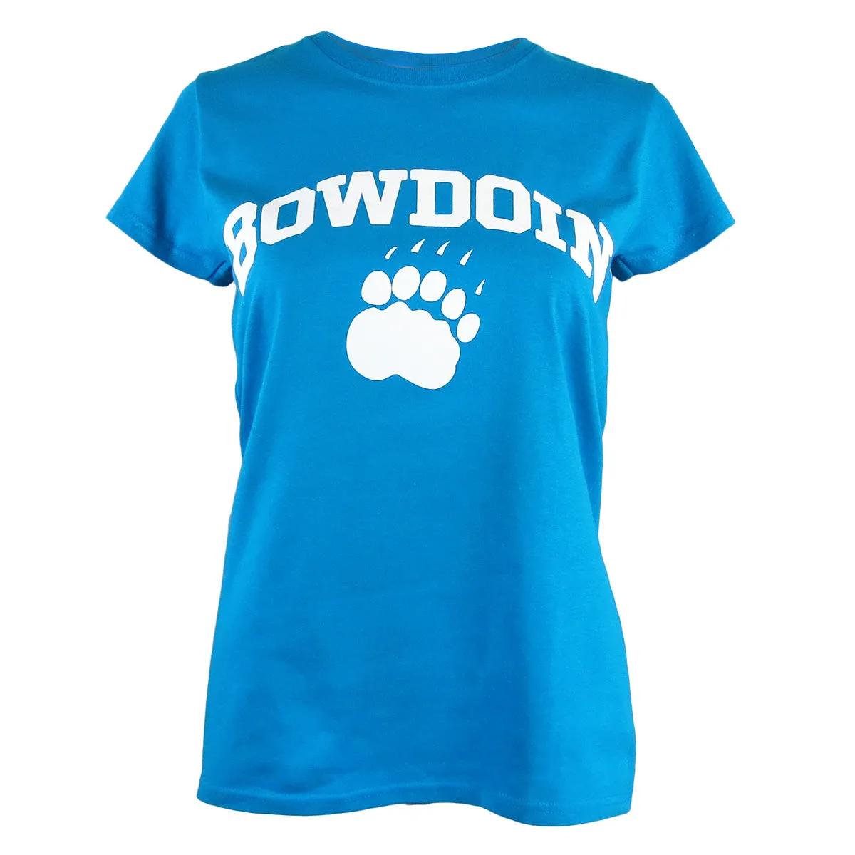 Women's Missy Tee with Bowdoin & Paw from MV Sport