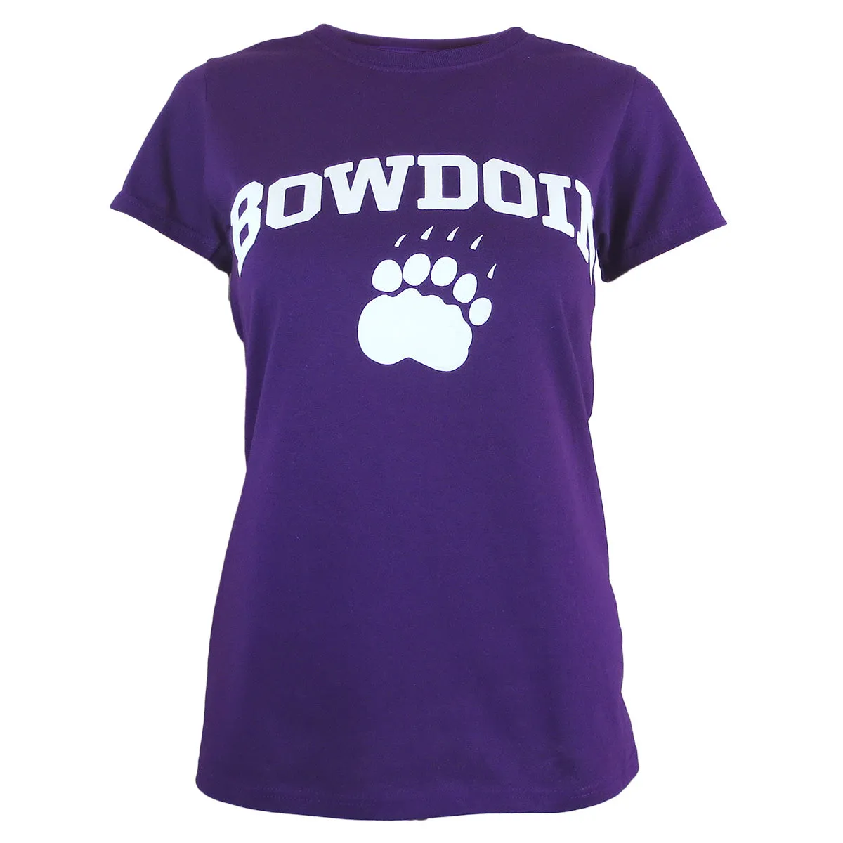 Women's Missy Tee with Bowdoin & Paw from MV Sport