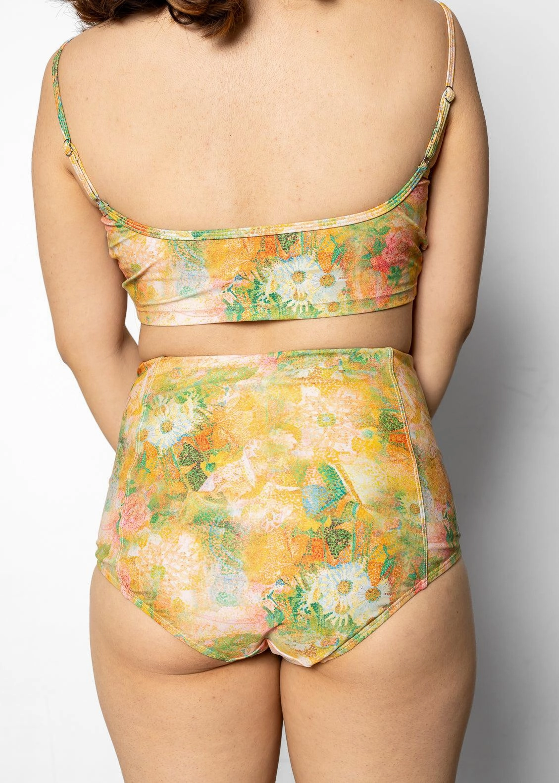 Wonderland Floral | High-Waisted Bottoms
