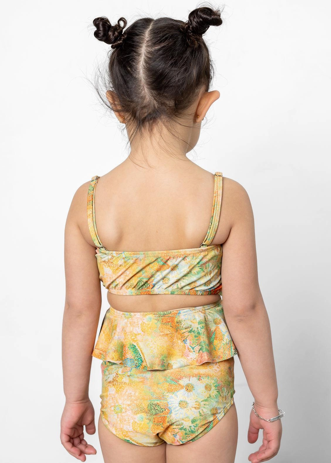 Wonderland Floral | Mini Peplum Bottoms