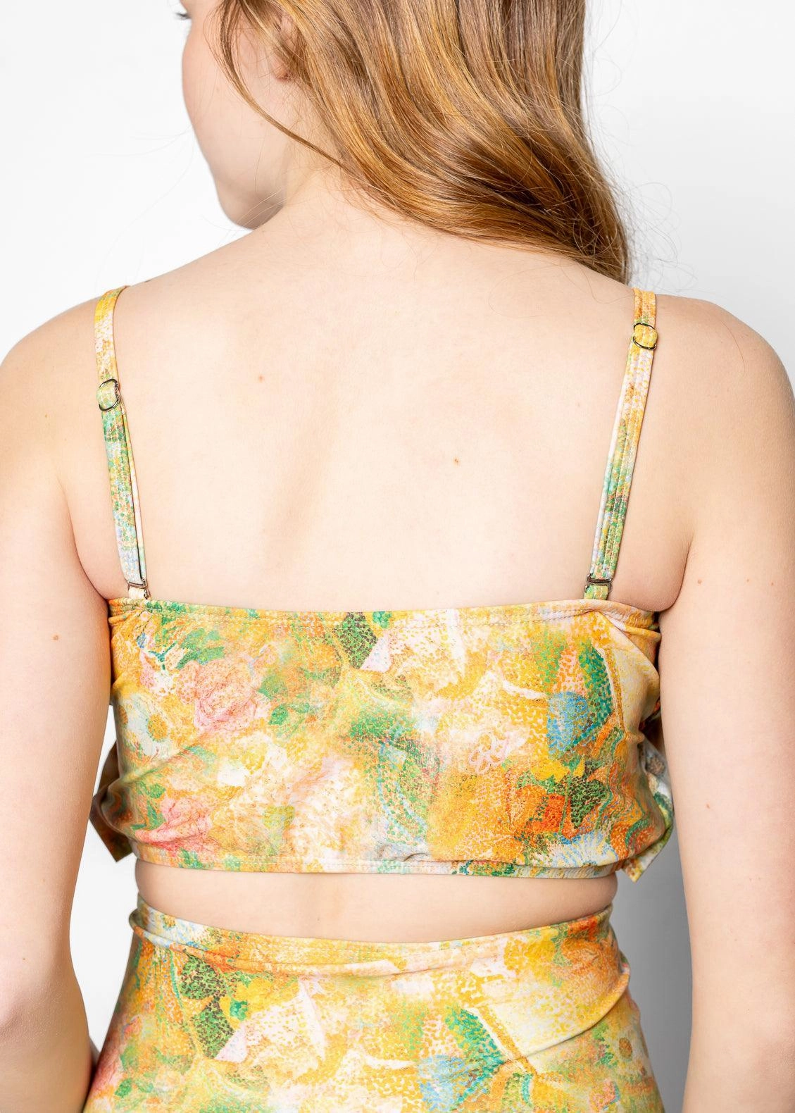 Wonderland Floral | Youth Oversized Ruffle Top
