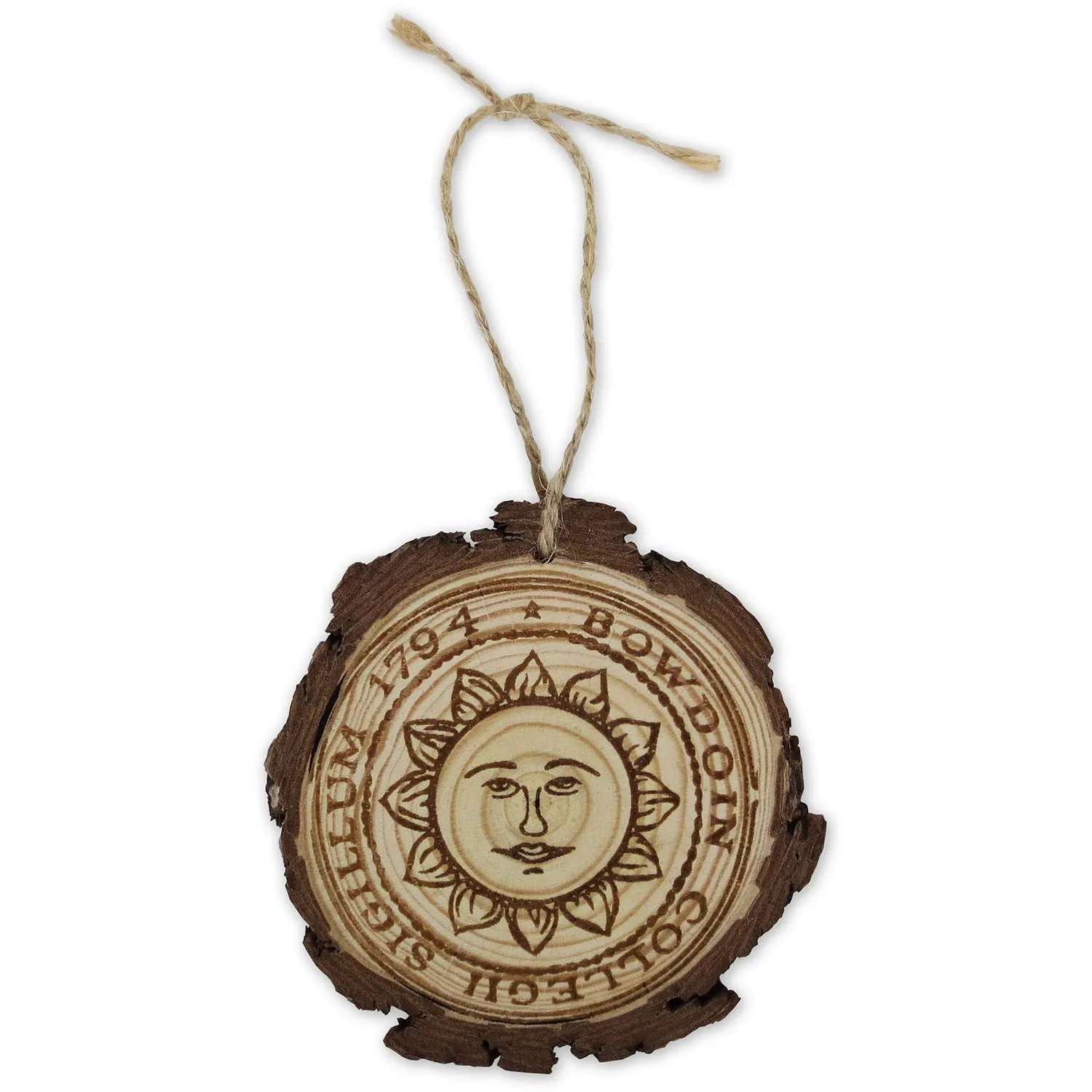 Wooden Bowdoin Ornament from Mare Brook Farm