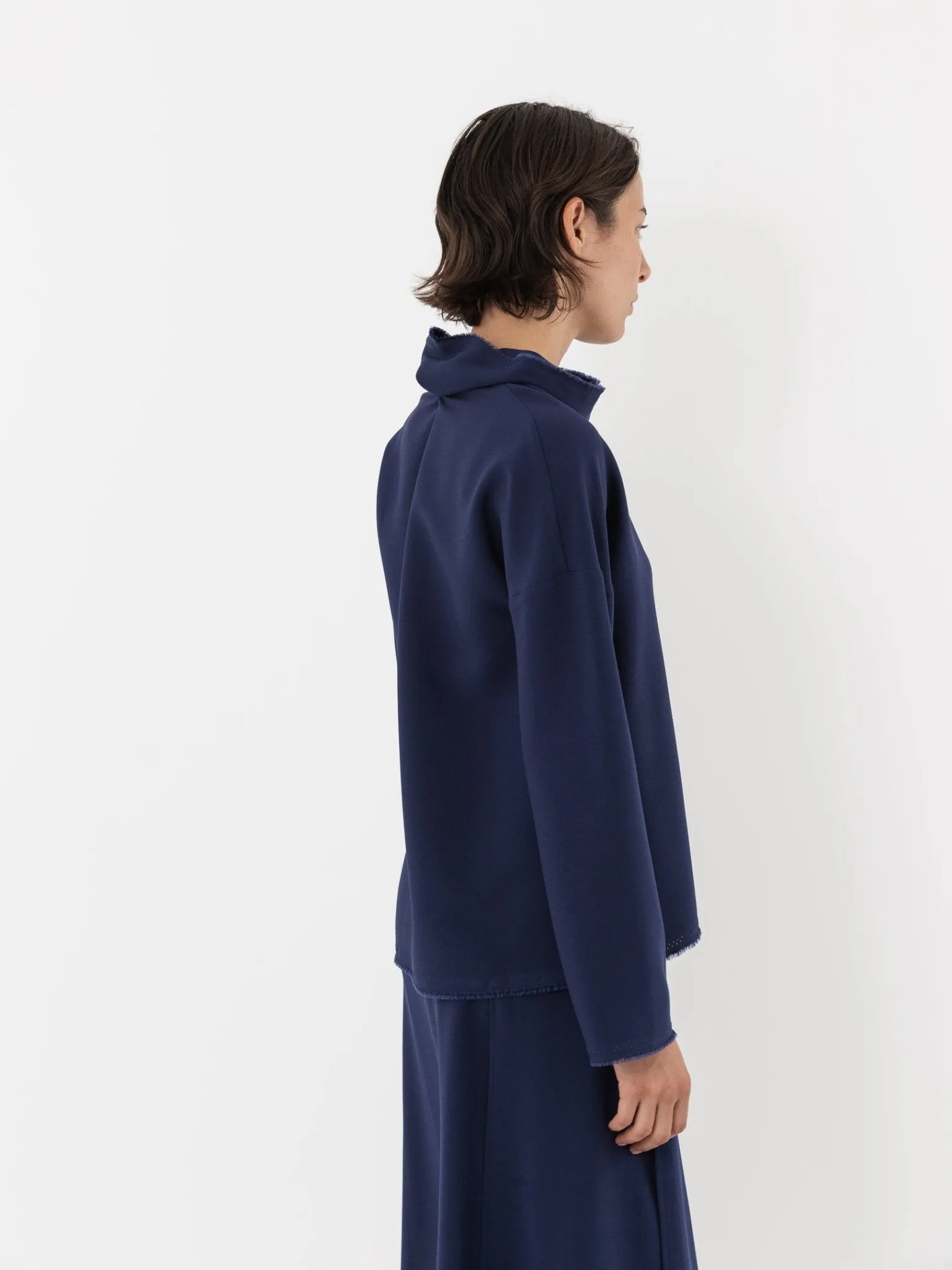 Wright   Doyle Lotura Funnel Neck Top