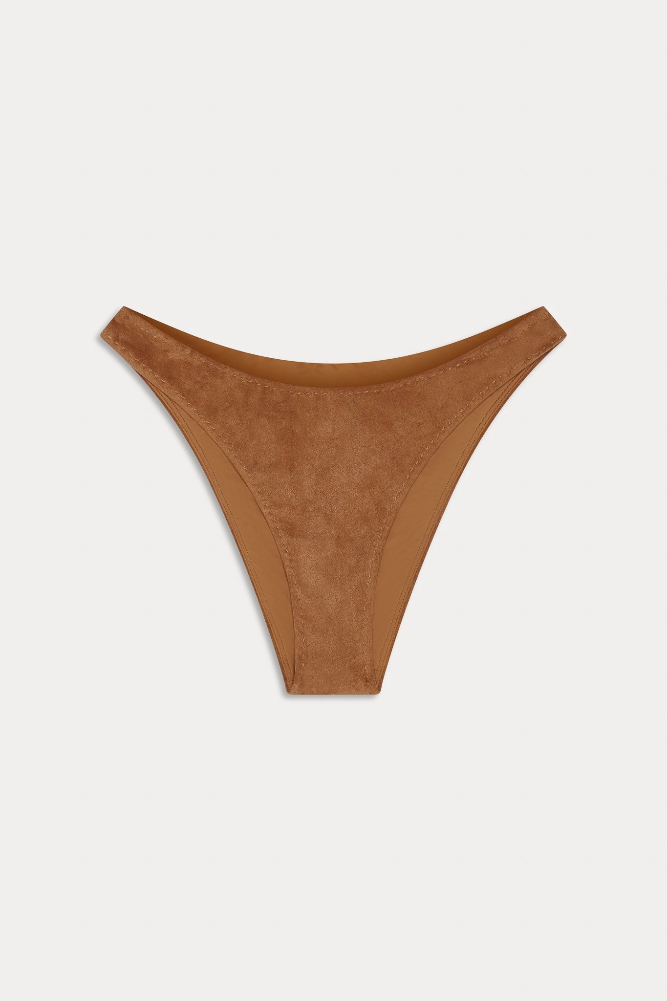 x BELLA HADID Dove Suede Bikini Bottom - Sunkissed Suede