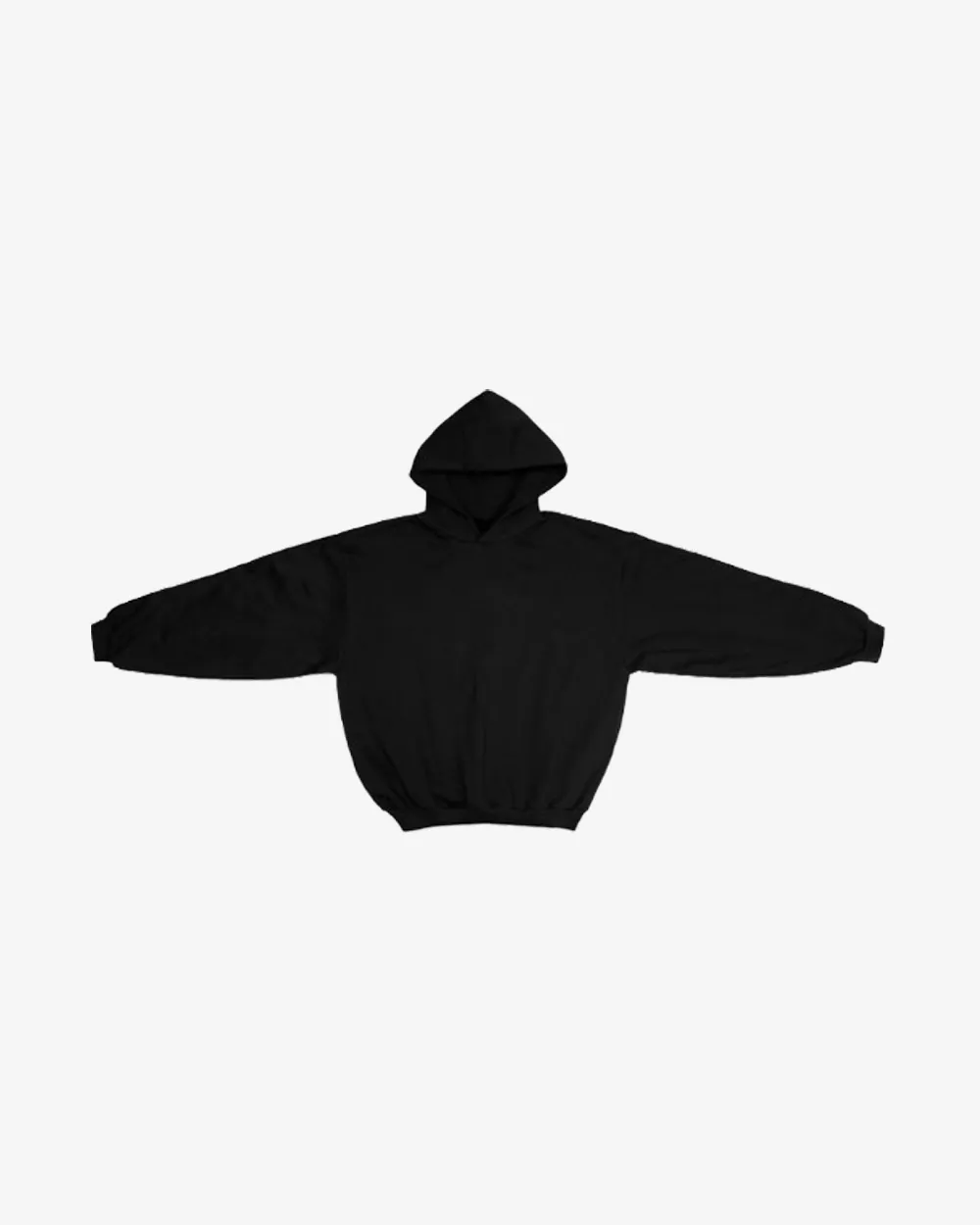 YEEZY X GOSHA BASIC BLACK HOODIE