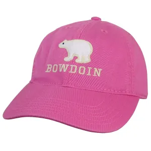 Youth Relaxed Twill Hat with Polar Bear from Legacy