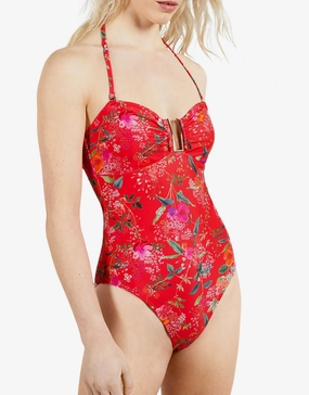 Yuliiaa U Bar Bandeau Swimsuit pool-ready swimwear for women, trendy swimwear collection