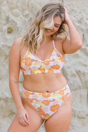 Zoe Bikini Bottom - Jive mix and match bikinis, stylish women's bikini options