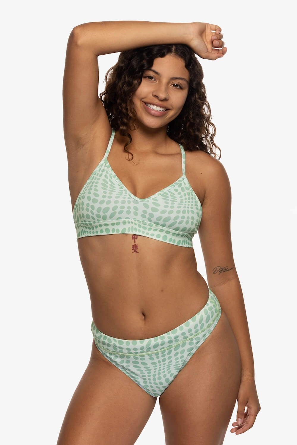 Zoe Bikini Bottom - Safari mix and match bikinis, stylish women's bikini options